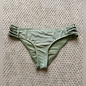 Hollister Swim Sage Green Bikini Bottoms